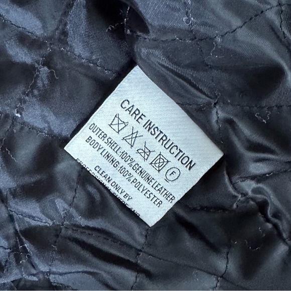 Leather Motorcycle Jacket - Picture 10 of 12